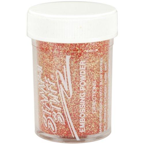 Stampendous Embossing Powder .6 Ounce-Glitter Mix Red Dragon Opaque