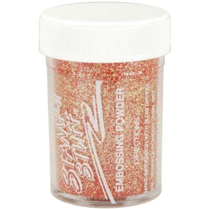 Stampendous Embossing Powder .6 Ounce-Glitter Mix Red Dragon Opaque