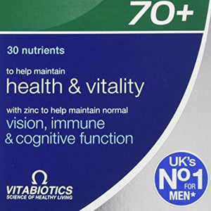 Vitabiotics Wellman 70+ - 30 Tablets