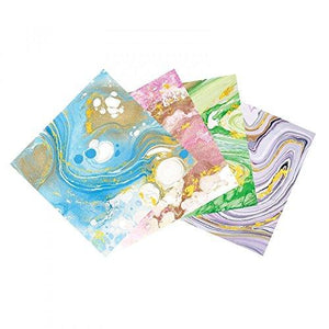 Sizzix Metallic Marble Sheets - 663039 Assorted (8 Sheets) 6" x 6"