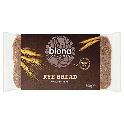 Organic Wholemeal Rye Bread (500g) x 2 Pack Deal Saver