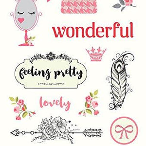Prima Marketing Julie Nutting-Chipboard Stickers