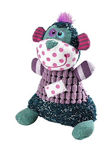 Dog Toy Patchwork Monkey 24 Cm  Pack Of 3 | Hunter