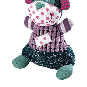 Dog Toy Patchwork Monkey 24 Cm  Pack Of 3 | Hunter