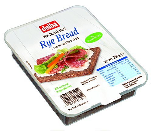 Delba WholeGrain Rye Bread 250 g