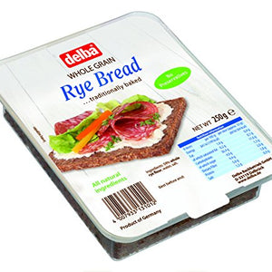 Delba WholeGrain Rye Bread 250 g