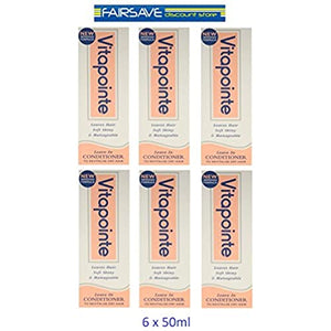 Vitapointe Leave In Conditioner 50ml x 6 - Bulk Buy Save Money