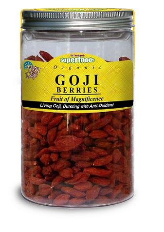 Of The Earth Superfoods Organic Goji Berries 150g (Pack of 3)