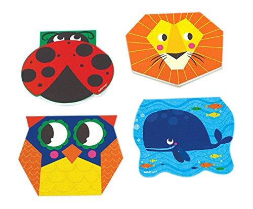 Party Perfect Mini Notepad with Animal Cover Favours, Paper, 3" x 2", Pack of 8