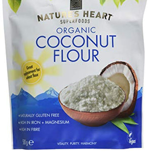 Natures Heart Organic Coconut Flour, 500 g