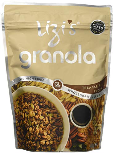 Lizi's Treacle and Pecan Granola 400 g (Pack of 4)