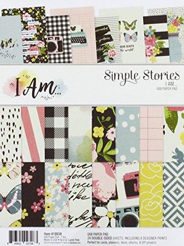 Simple Stories I Am... 6x8 Paper Pad