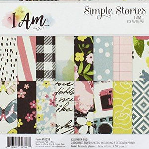 Simple Stories I Am... 6x8 Paper Pad