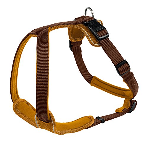 Harness Neopren L 60-76 Cm, 20 Mm Nylon Brown/Neopren Caramel | Hunter