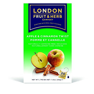 London Fruit & Herb Apple & Cinnamon Twist Tea 20 Bag(s)