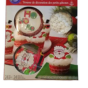 Wilton Santa Cupcake Decorating Kit