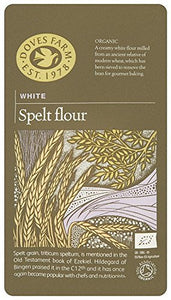 Doves Farm Organic Speciality White Spelt Flour 1 kg (Pack of 5)