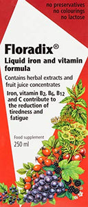 Floradix Liquid Iron and Vitamin Formula  250ml