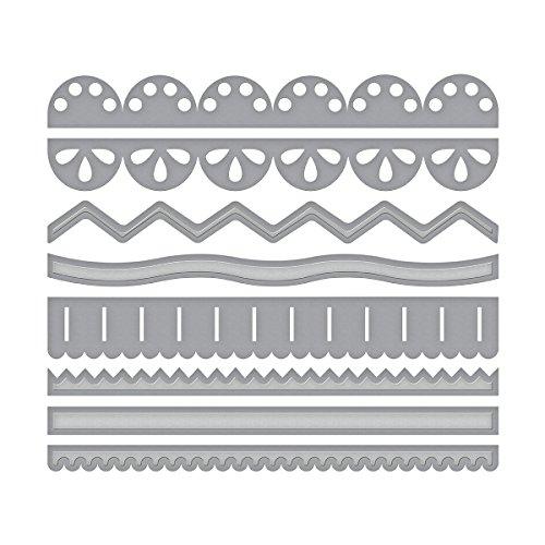 Spellbinders Shapeabilities Sew Sweet Trims by Tammy Tutterow Etched/Wafer Thin Dies