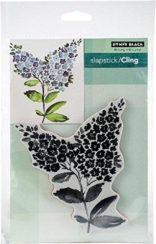 Penny Black Lilacs Cling Unmounted Rubber Stamp (40-592)