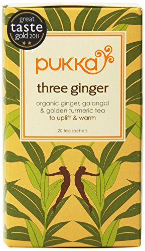 Pukka Herbs Three Ginger Tea 20bag X 5 (Pack of 5)