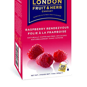 LONDON FRUIT & HERB CO Raspberry Rendezvous 20bags (PACK OF 1)
