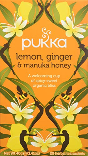 Organic Lemon, Ginger & Manuka - 20bags