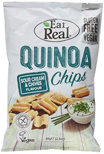 Cofresh Eat Real Quinoa Chips Sour Cream Chive, 80g