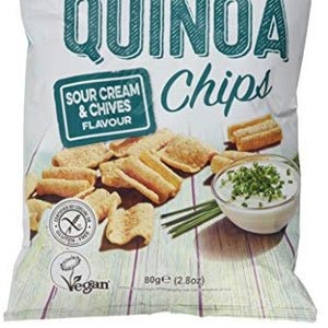 Cofresh Eat Real Quinoa Chips Sour Cream Chive, 80g