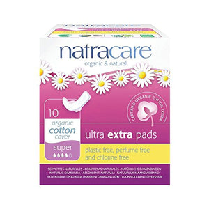 NATRACARE Ultra Extra Pads Super 10s