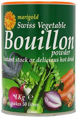 MARIGOLD Swiss Vegetable Bouillon - Gluten Free 1kg (PACK OF 2)