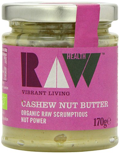 RAW HEALTH Organic Whole Cashew Butter 170g (PACK OF 2)