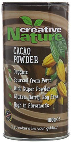 Creative Nature Organic Peruvian Cacao Powder 100 g (Pack of 2)