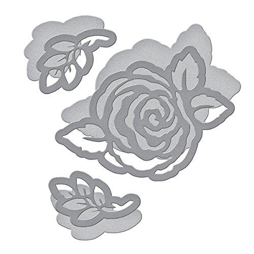 Spellbinders Shapeabilities Corner Floral Etched/Wafer Thin Die