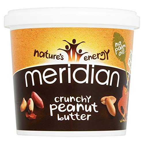 Meridian Peanut Butter - Crunchy 100% Nuts 1kg