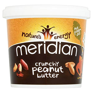 Meridian Peanut Butter - Crunchy 100% Nuts 1kg