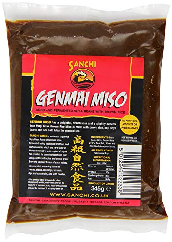 Sanchi Genmai Miso 345 g (Pack of 3)