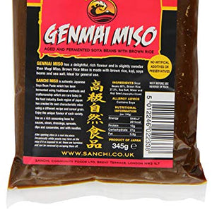 Sanchi Genmai Miso 345 g (Pack of 3)