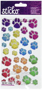 Sparkler Classic Stickers-Animal Tracks