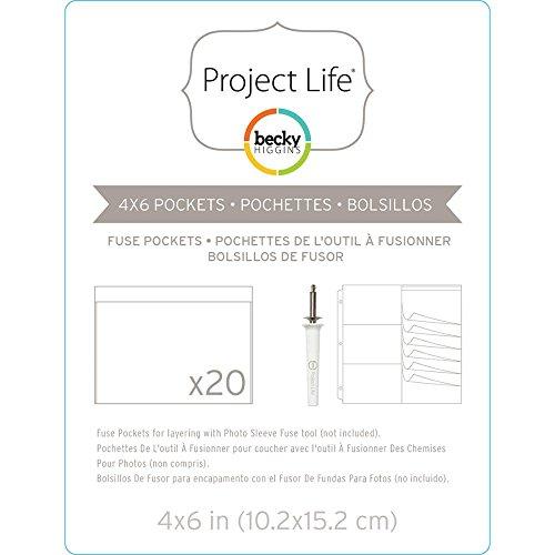 Project Life Photo Sleeve Fuse 20/pkg - 4"x6" - 380509