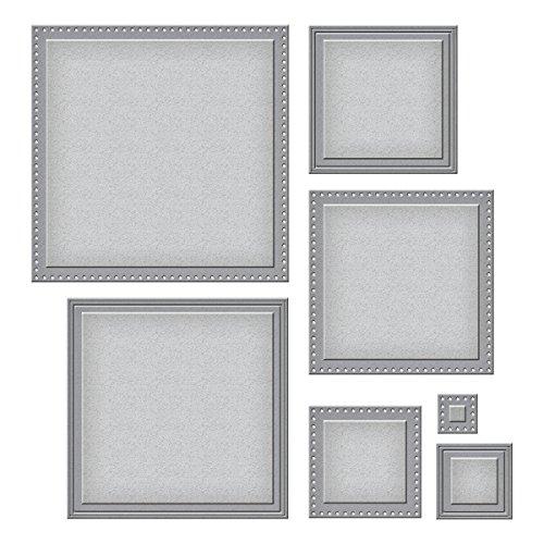 Spellbinders Nestabilities Scored and Pierced Squares Etched/Wafer Thin Dies
