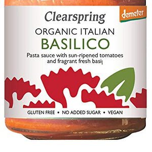 Clearspring Demeter Italian Basilico Pasta Sauce 300g