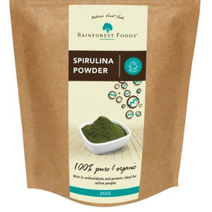 Rainforest Foods Organic Spirulina Powder 200g