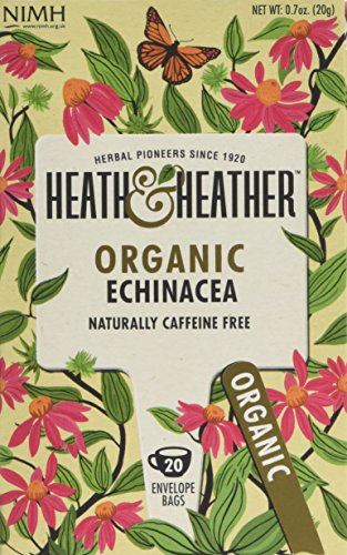 Heath & Heather Organic Echinacea Tea 20 Teabags