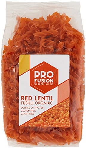 PROFUSION Organic Gluten Free - Grain Free Red Lentil Fusilli 300g (PACK OF 6)