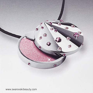 Swarovski Aura Crystal Gloss Make-up Jewel Sparkling Gloss for Lips, 1.3 g, Rose