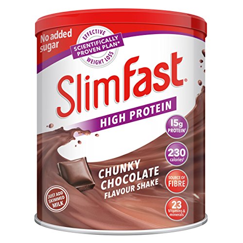 SlimFast Chunky Chocolate Shake Powder, 450g