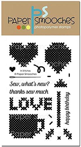 Paper Smooches Clear Stamps 4"X6" -In Stitches