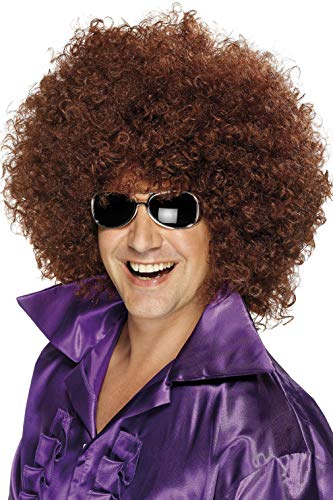 Smiffys Afro Wig - Brown