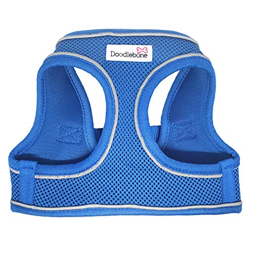 Snappy Mesh Harness Blue X-Small| Doodlebone